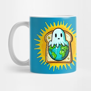 Earth Day Ghost On Toast Mug